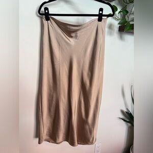 Old Navy Beige Midi Skirt